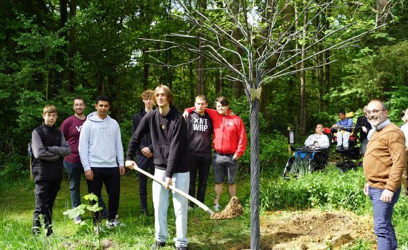 VTI Zandhoven smeedt herdenkboom voor Monnikenheide